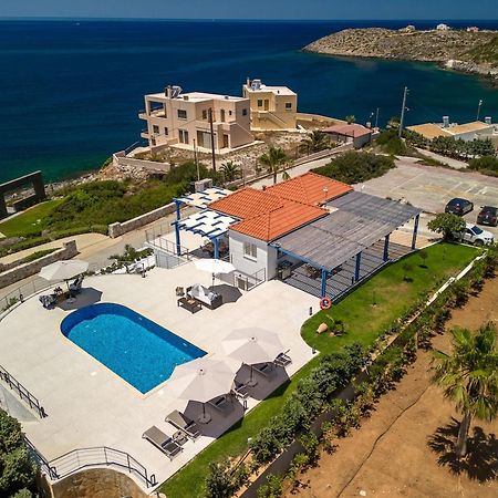 Villa Hemera Ocean View Private Heated Pool Chorafakia Exterior photo