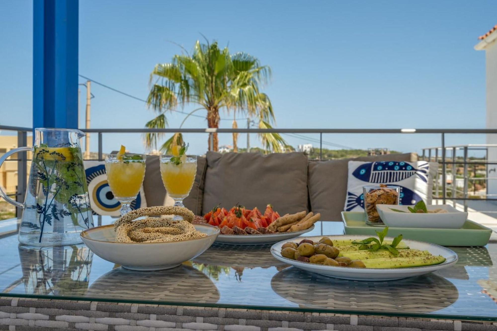 Villa Hemera Ocean View Private Heated Pool Chorafakia Exterior photo